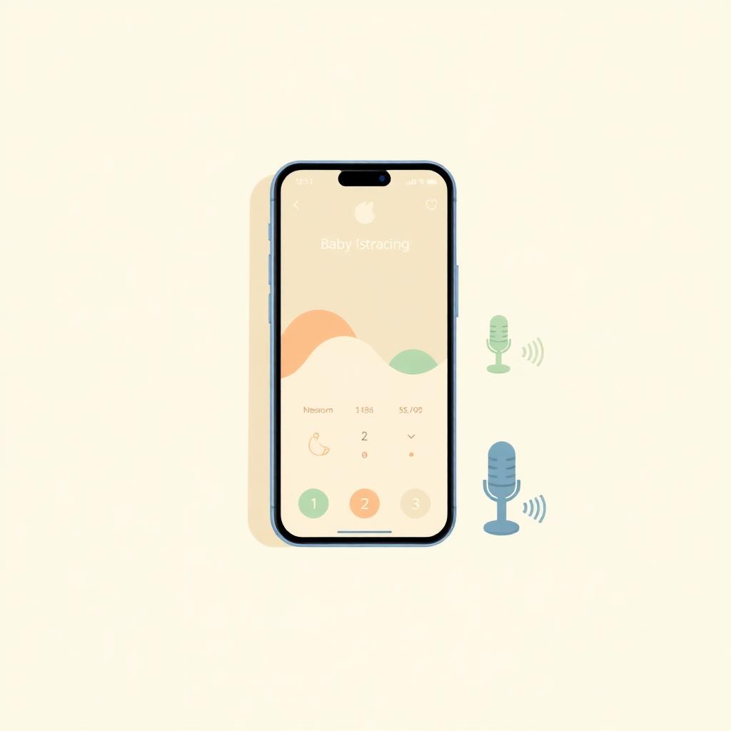 Mommy and Me app on a phone connecting with voice assistants